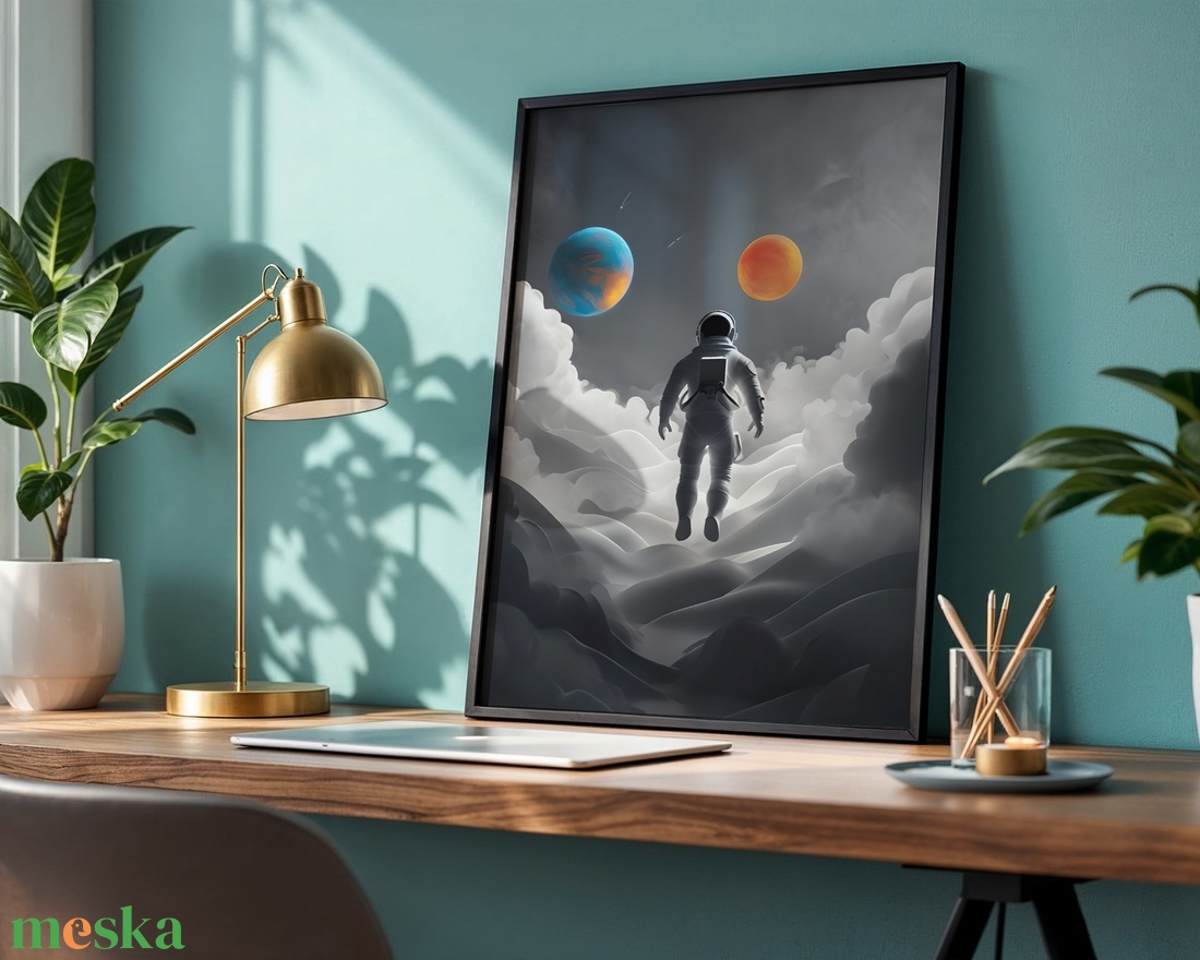 Álomvilág - Sci-Fi Poszter Falikép - Digitális Letöltés - otthon & életmód - dekoráció - kép & falikép - poszter - Meska.hu