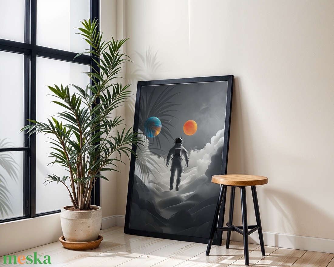 Álomvilág - Sci-Fi Poszter Falikép - Digitális Letöltés - otthon & életmód - dekoráció - kép & falikép - poszter - Meska.hu