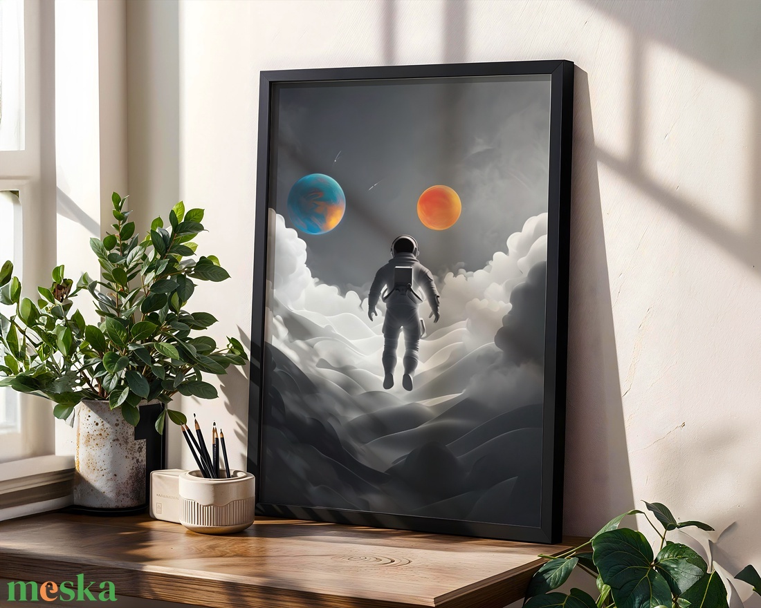 Álomvilág - Sci-Fi Poszter Falikép - Digitális Letöltés - otthon & életmód - dekoráció - kép & falikép - poszter - Meska.hu