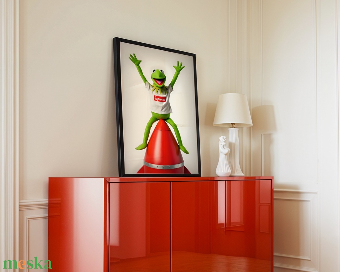 Hypebeast Béka Rakétán - Digitális Letölté - otthon & életmód - dekoráció - kép & falikép - poszter - Meska.hu