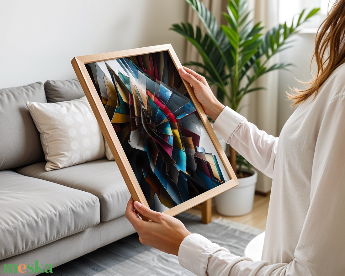 3D Hatású Absztrakt Poszter - Digitális Letöltés - otthon & életmód - dekoráció - kép & falikép - poszter - Meska.hu