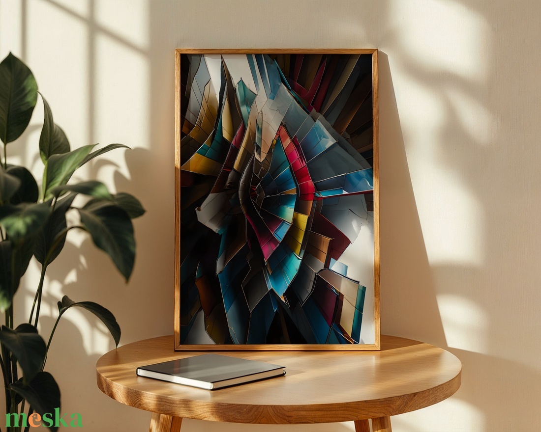 3D Hatású Absztrakt Poszter - Digitális Letöltés - otthon & életmód - dekoráció - kép & falikép - poszter - Meska.hu