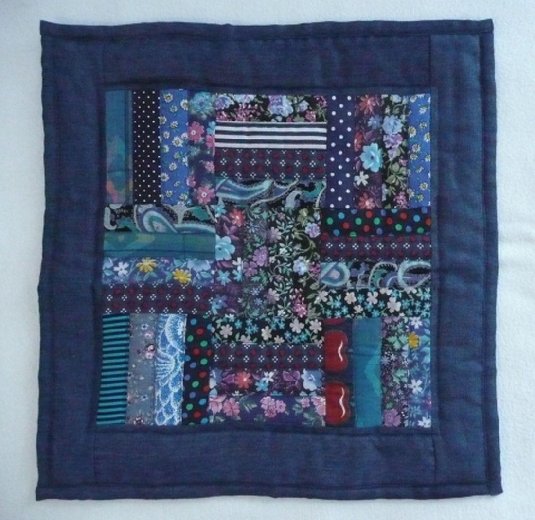 Párna héj  színes-virágos -  - Meska.hu