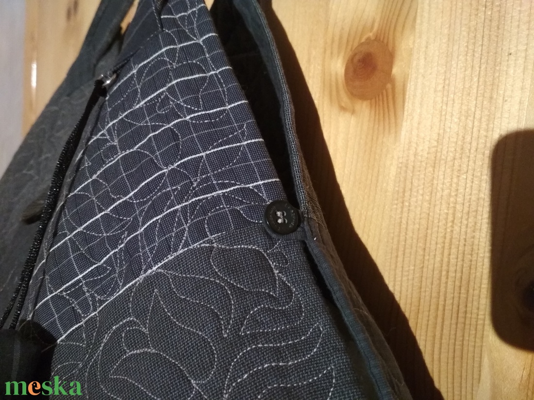 Tulipános válltáska - táska & tok - kézitáska & válltáska - nagy pakolós táska - Meska.hu