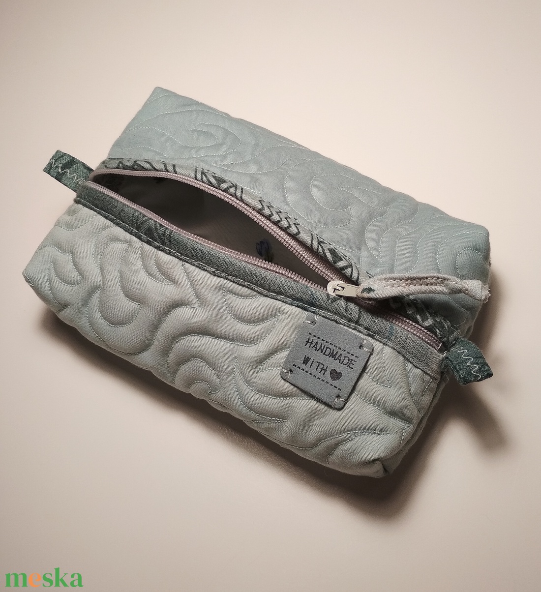 Neszesszer a tenger színeivel - táska & tok - neszesszer - Meska.hu