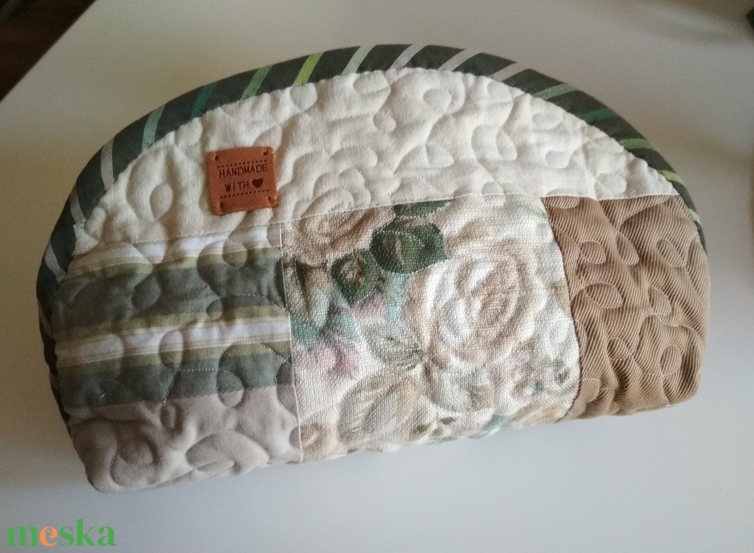 Nagy méretű,  rózsás neszesszer - táska & tok - neszesszer - Meska.hu