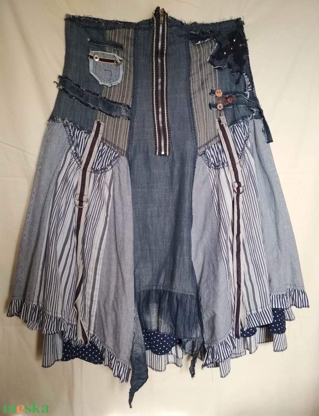 'Cowboy lady' szoknya - ruha & divat - női ruha - szoknya - Meska.hu