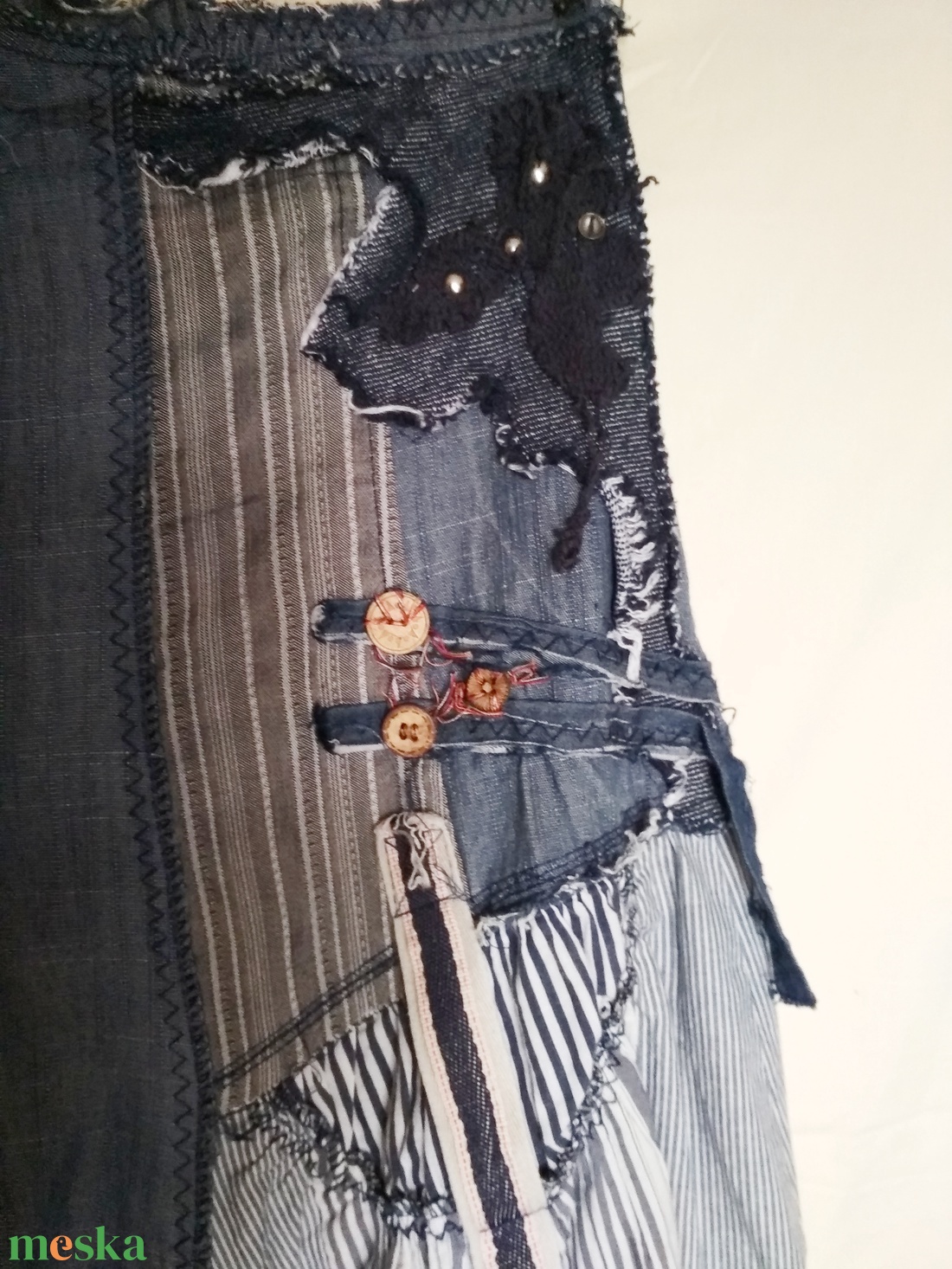 'Cowboy lady' szoknya - ruha & divat - női ruha - szoknya - Meska.hu