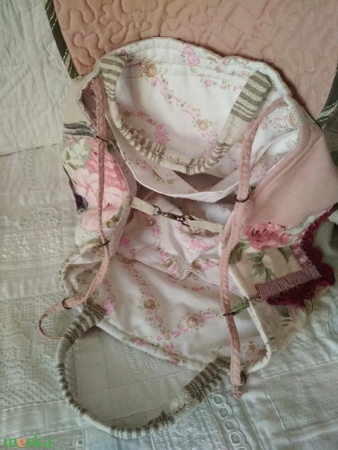 'Crasy romantic' vintage stílusú 3in1 táska - táska & tok - hátizsák - hátizsák - Meska.hu