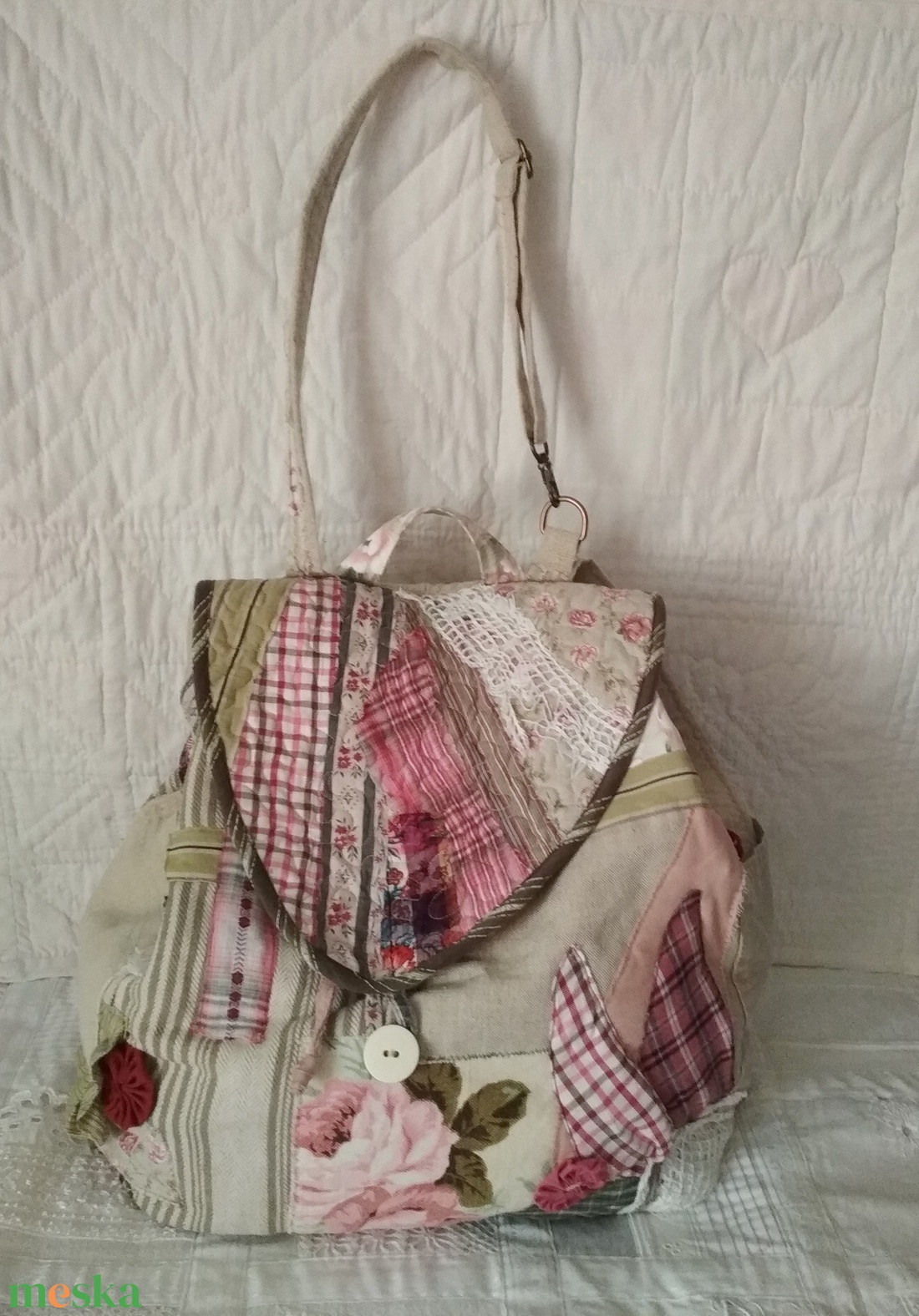 'Crasy romantic' vintage stílusú 3in1 táska - táska & tok - hátizsák - hátizsák - Meska.hu