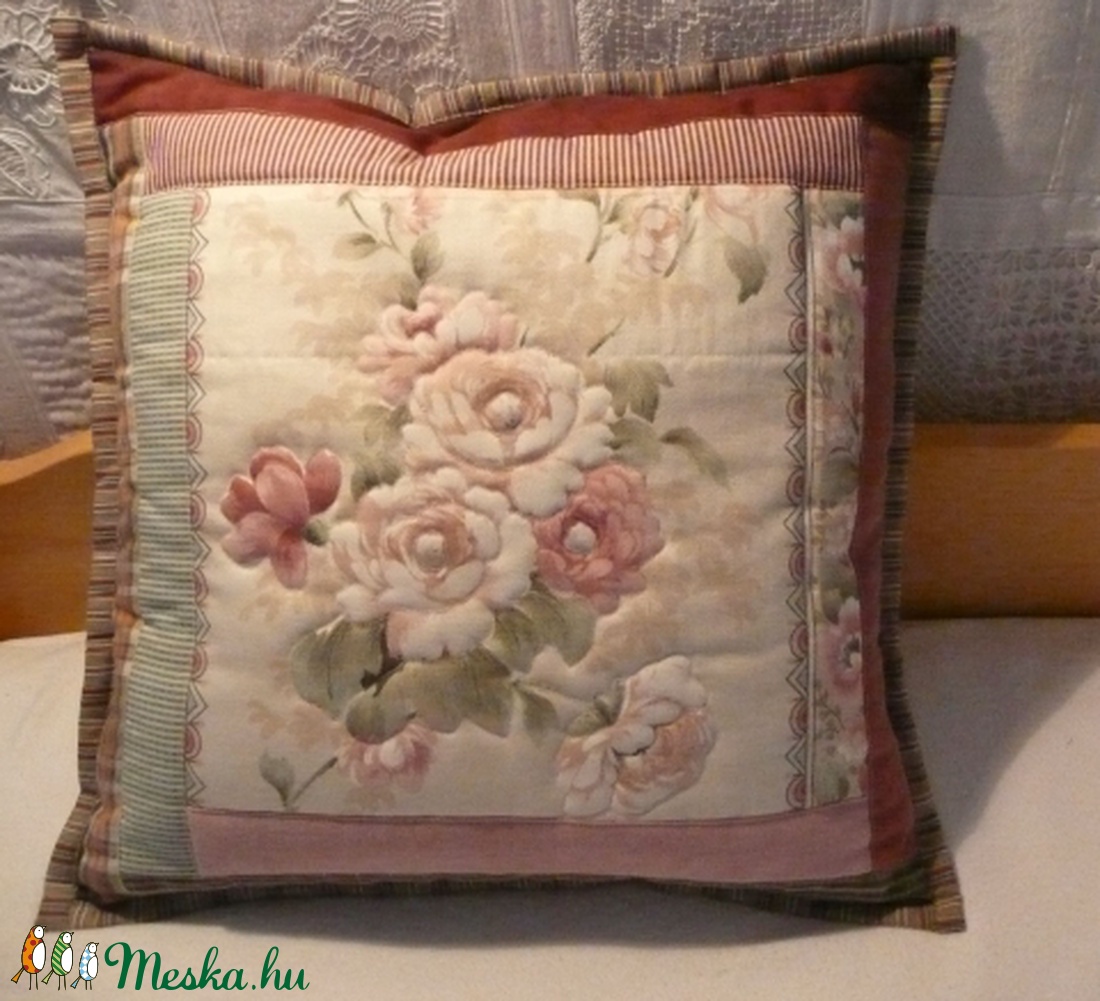 Párna héj  romantikus rózsák -  - Meska.hu