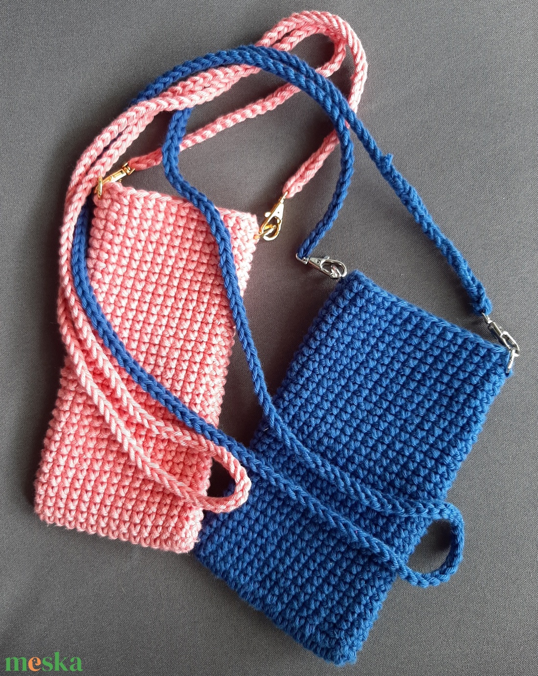 Telefon táska, fesztivál táska, horgolt tarisznya - táska & tok - kézitáska & válltáska - tarisznya - Meska.hu