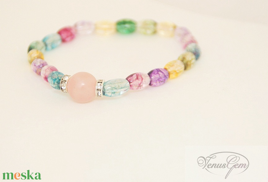 Nyári színes kavalkád karkötő / Summer multi-color bracelet - ékszer - karkötő - Meska.hu Nyári színes kavalkád karkötő / Summer multi-color bracelet - ékszer - karkötő - Meska.hu