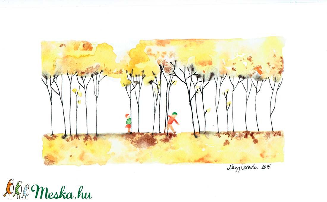 őszi erdő -  - Meska.hu