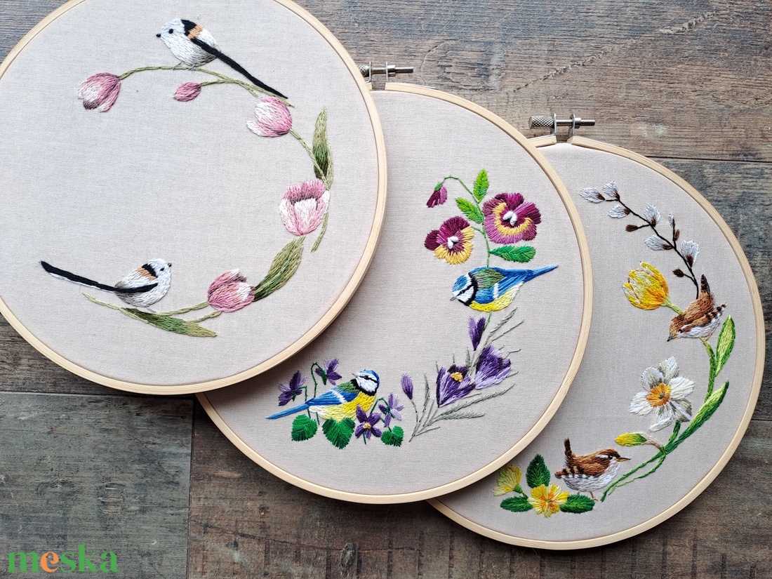 Kézi hímzés, választható szöveggel - esküvő - emlék & ajándék - szülőköszöntő ajándék - Meska.hu