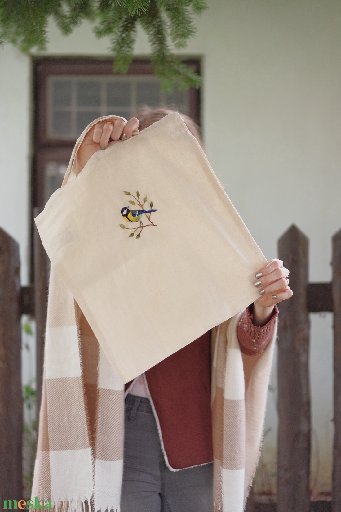 Széncinegés vászon táska - táska & tok - bevásárlás & shopper táska - shopper, textiltáska, szatyor - Meska.hu Széncinegés vászon táska - táska & tok - bevásárlás & shopper táska - shopper, textiltáska, szatyor - Meska.hu
