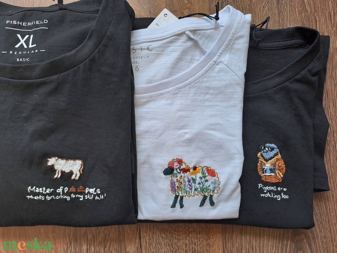 Megrendelésre készült póló csomag  - ruha & divat - férfi ruha - póló - Meska.hu