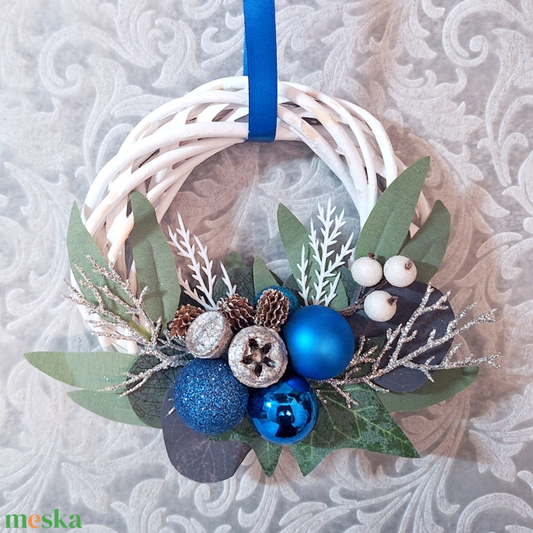 Karácsonyi kopogtató 183 - karácsony - karácsonyi lakásdekoráció - karácsonyi ajtódíszek - Meska.hu