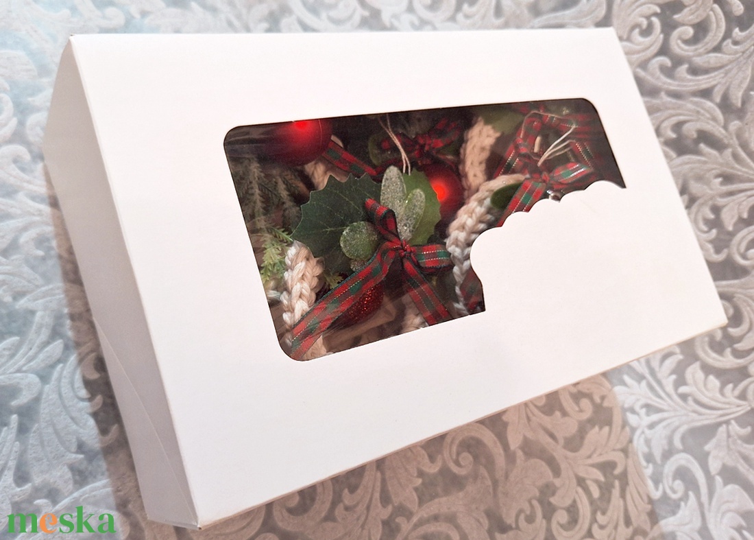 5db nagy horgolt karácsonyfadísz 184 - karácsony - karácsonyi lakásdekoráció - karácsonyfadíszek - Meska.hu