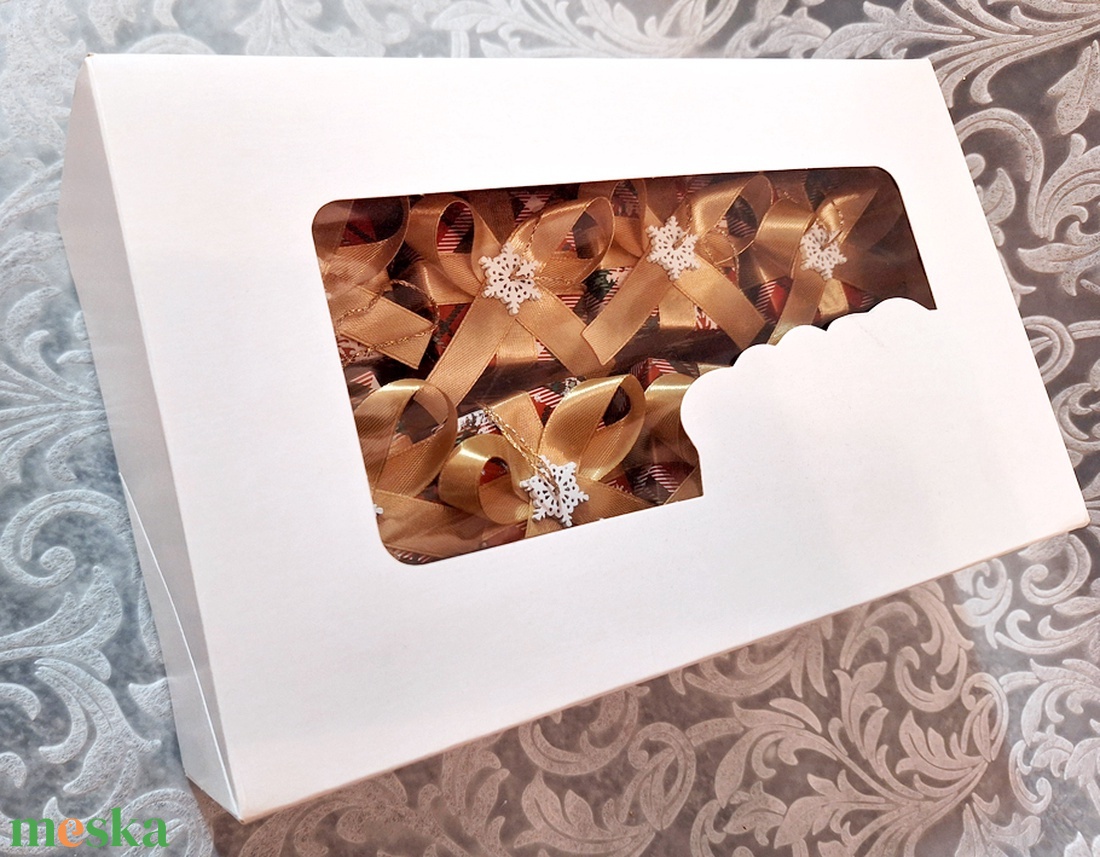 8db karácsonyfadísz 187 - karácsony - karácsonyi lakásdekoráció - karácsonyfadíszek - Meska.hu