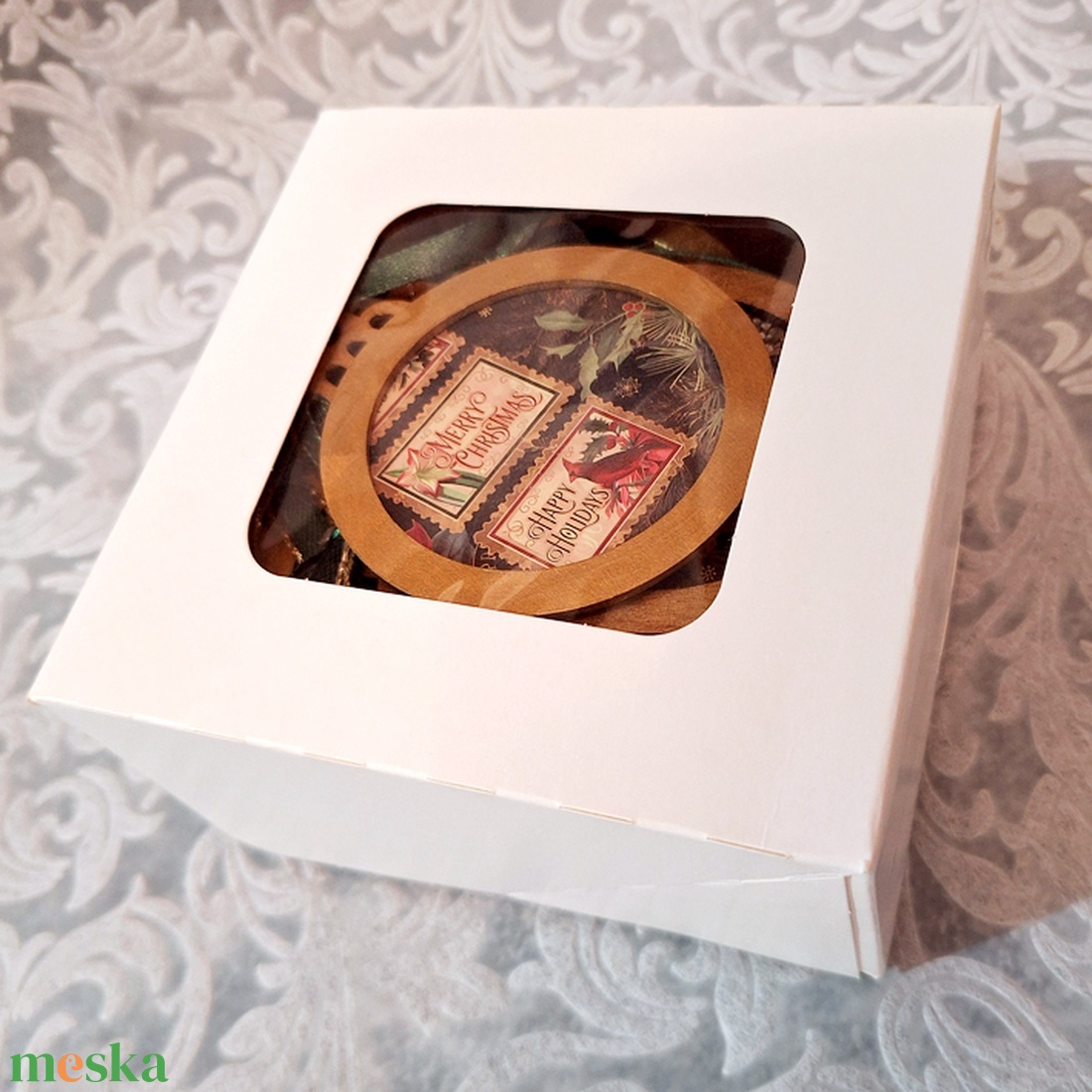 6db nagy karácsonyfadísz 189 - karácsony - karácsonyi lakásdekoráció - karácsonyfadíszek - Meska.hu