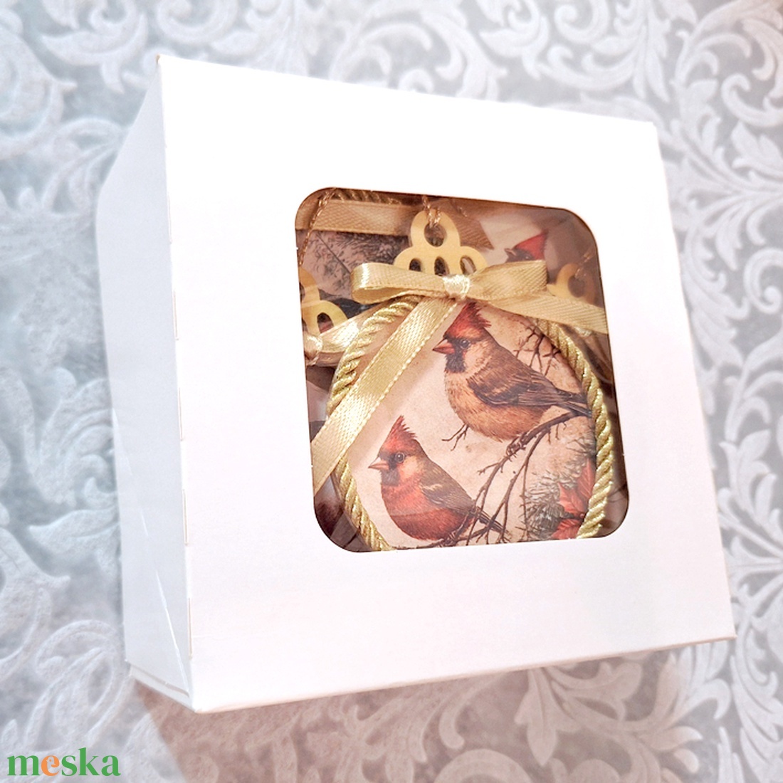 6db nagy karácsonyfadísz 192 - karácsony - karácsonyi lakásdekoráció - karácsonyfadíszek - Meska.hu