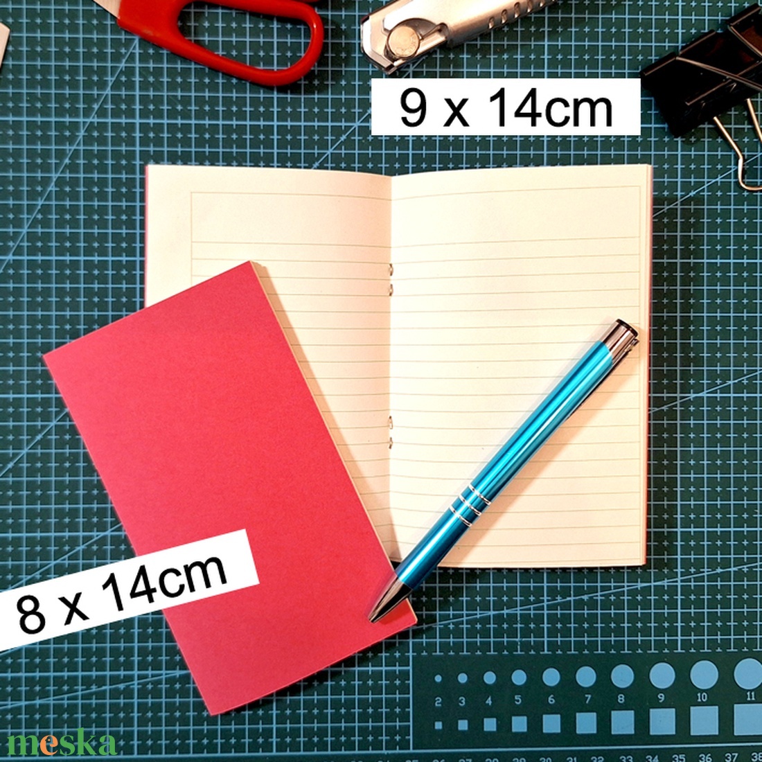 Művészpapír borítós notesz 24-25 - otthon & életmód - papír, írószer - jegyzetfüzet & napló - Meska.hu