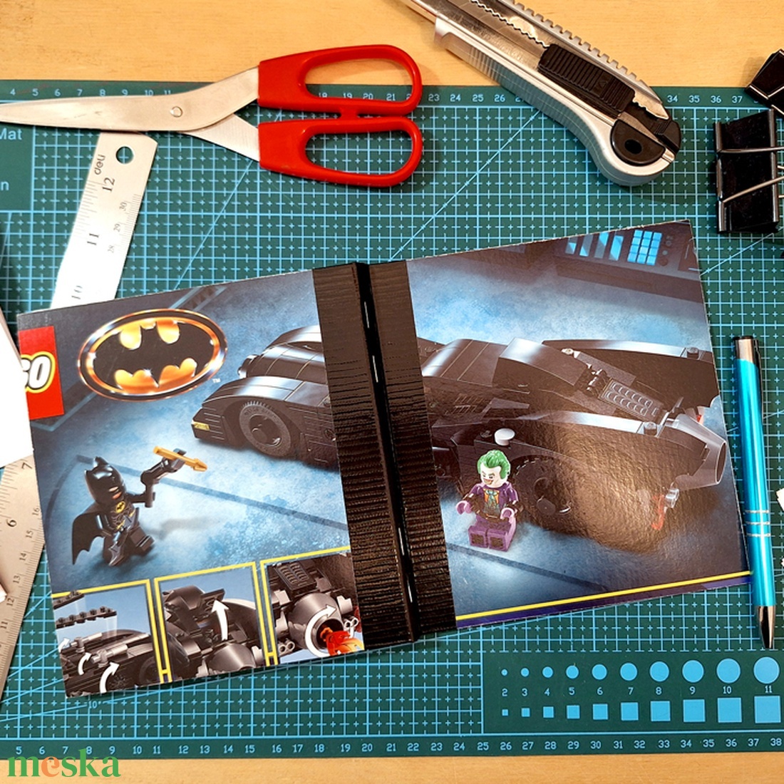 Lego Batman és Joker füzet 12  - otthon & életmód - papír, írószer - jegyzetfüzet & napló - Meska.hu