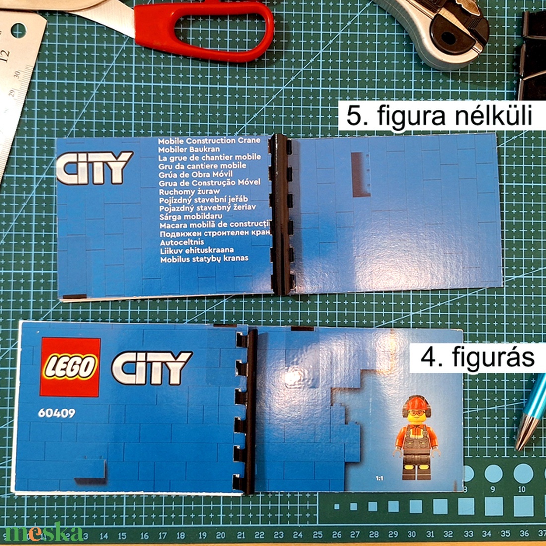 Lego city notesz 4-5 - otthon & életmód - papír, írószer - jegyzetfüzet & napló - Meska.hu