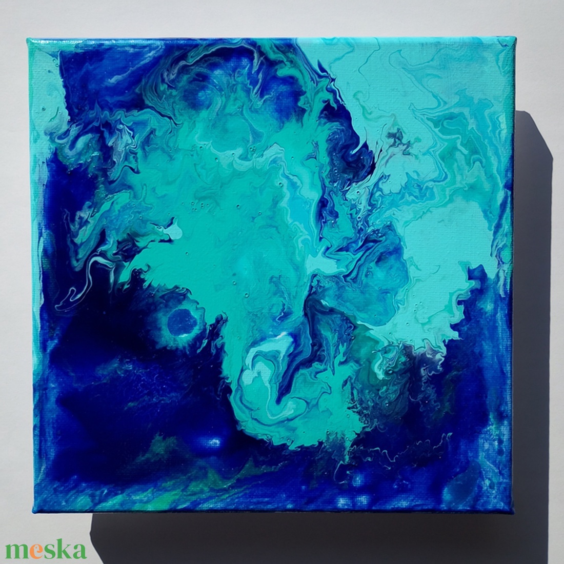 Absztrakt festmény 2. - művészet - festmény - akril - Meska.hu