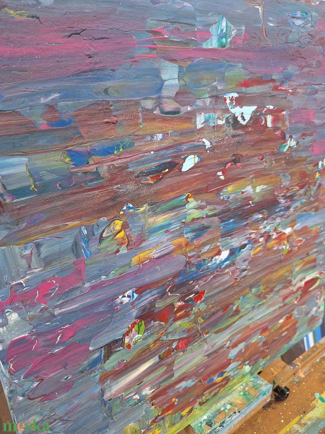 50x50 Vászon festmény - művészet - festmény - akril - Meska.hu