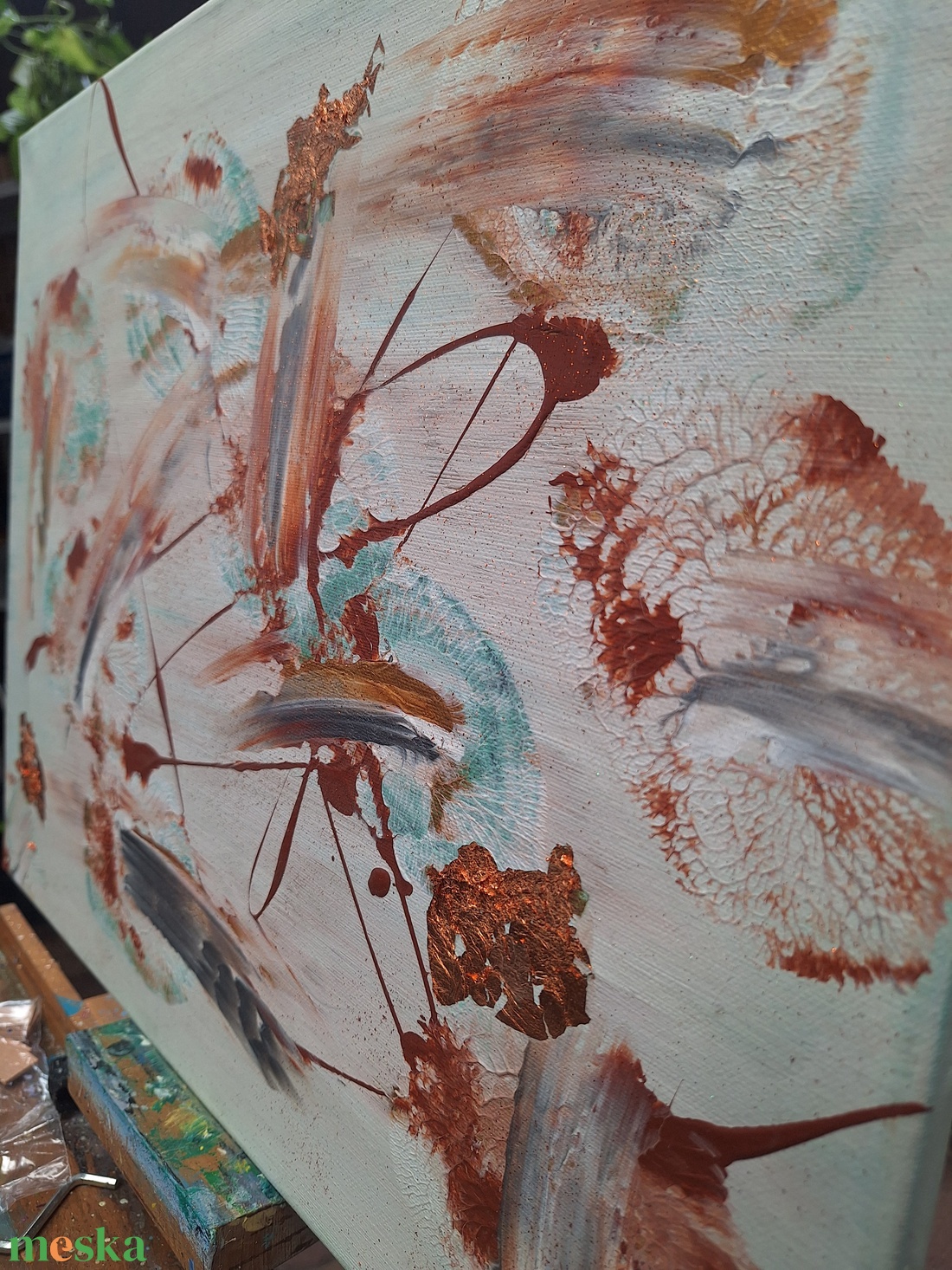 40x50 Vászon festmény - művészet - festmény - akril - Meska.hu