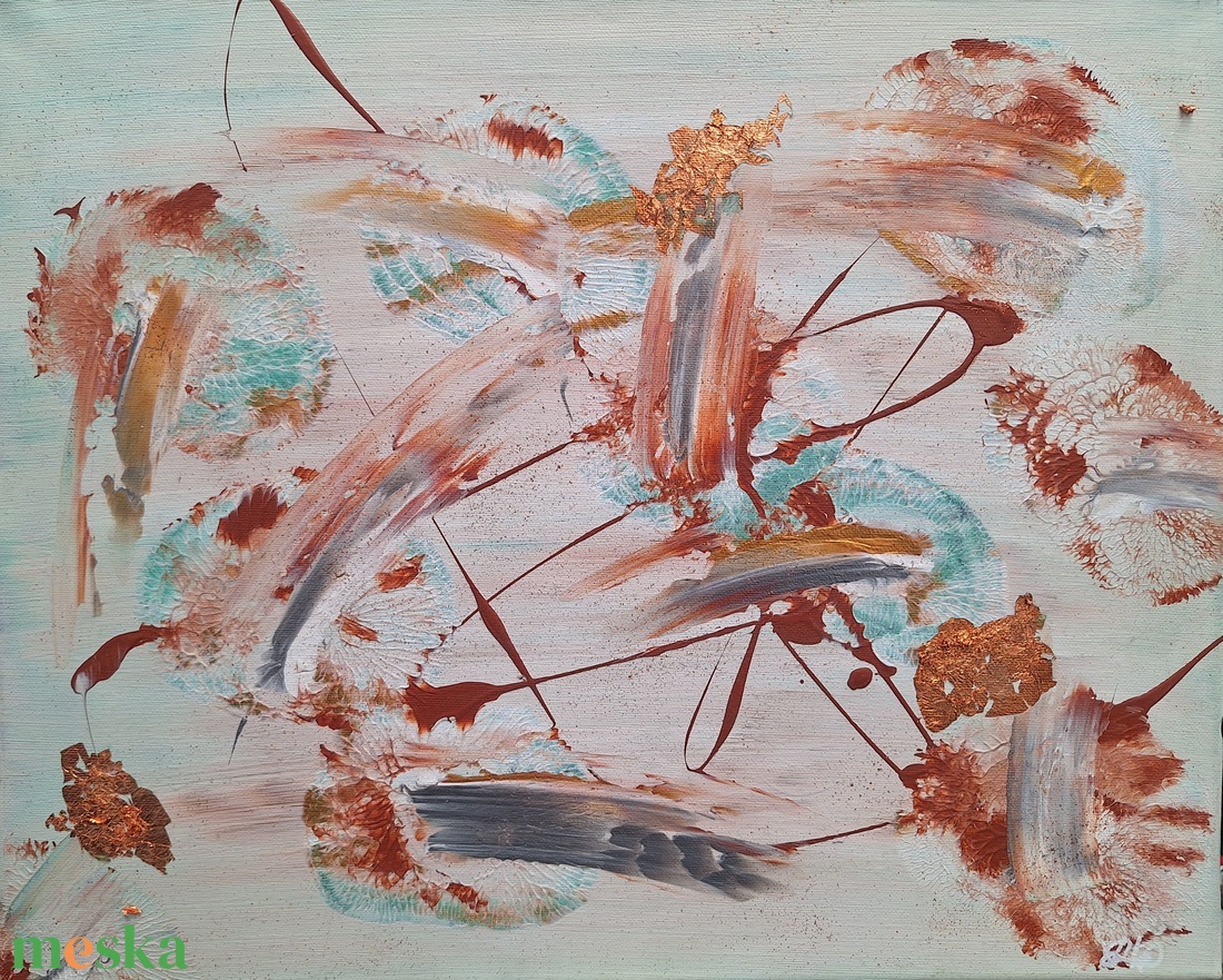 40x50 Vászon festmény - művészet - festmény - akril - Meska.hu