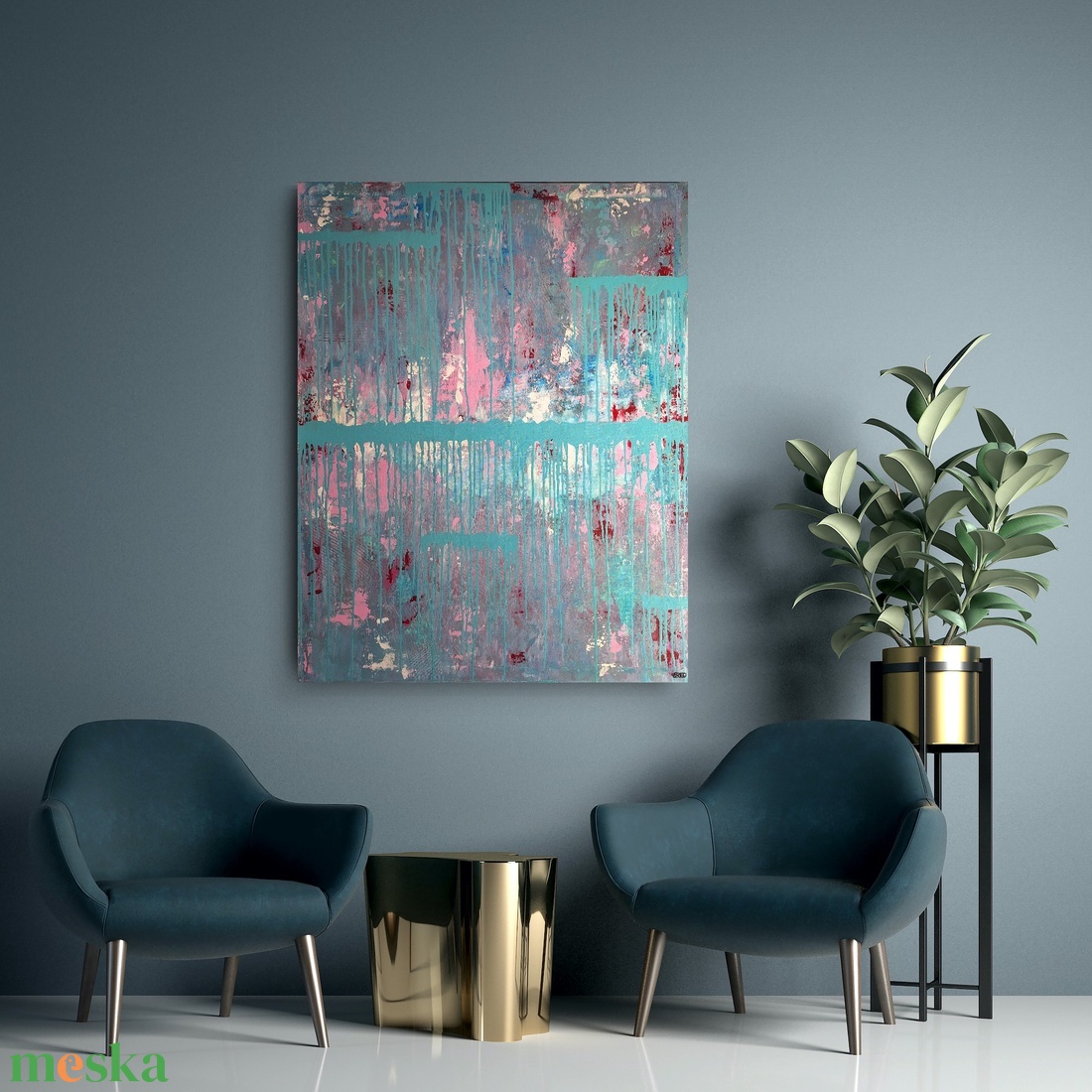 80x100 Vászon festmény - művészet - festmény - akril - Meska.hu 80x100 Vászon festmény - művészet - festmény - akril - Meska.hu