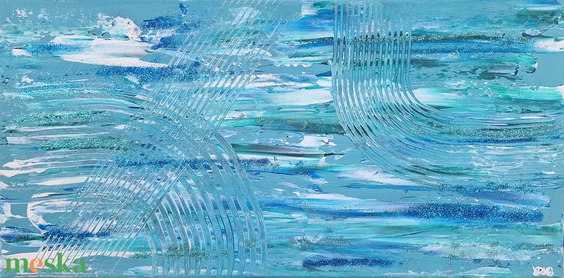 30x60 Vászon festmény - művészet - festmény - akril - Meska.hu 30x60 Vászon festmény - művészet - festmény - akril - Meska.hu