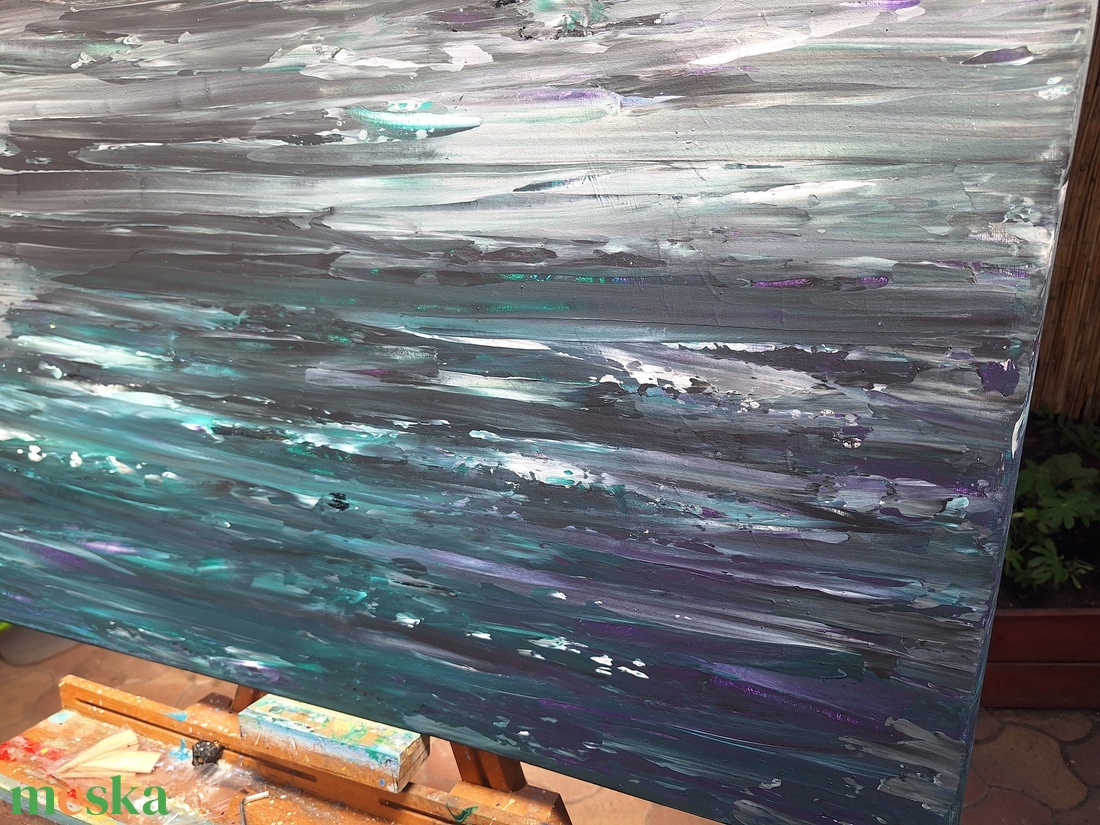 60x80 Vászon festmény - művészet - festmény - akril - Meska.hu