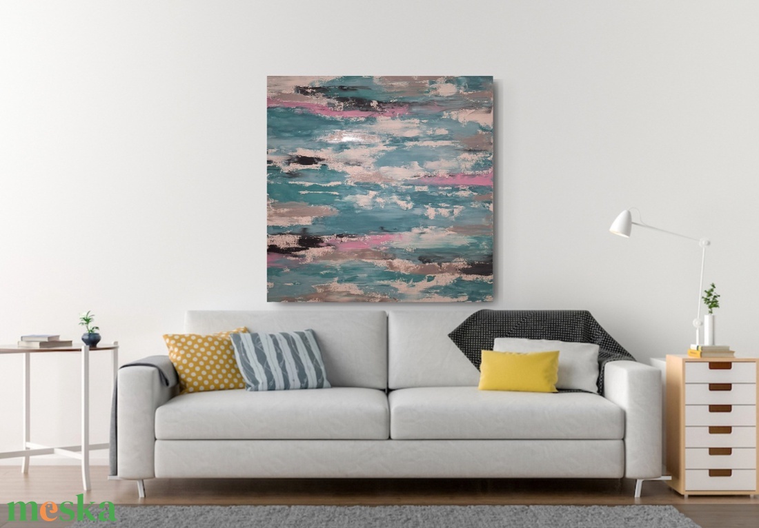 80x80cm Vászon festmény - művészet - festmény - akril - Meska.hu 80x80cm Vászon festmény - művészet - festmény - akril - Meska.hu