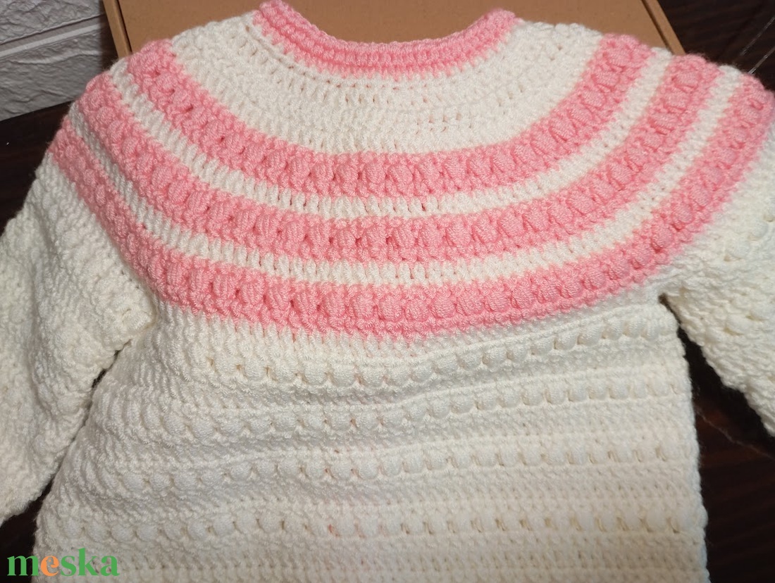 Baba kardigán 12-18 hónapos babának - ruha & divat - babaruha & gyerekruha - gyerek kabát, dzseki - Meska.hu