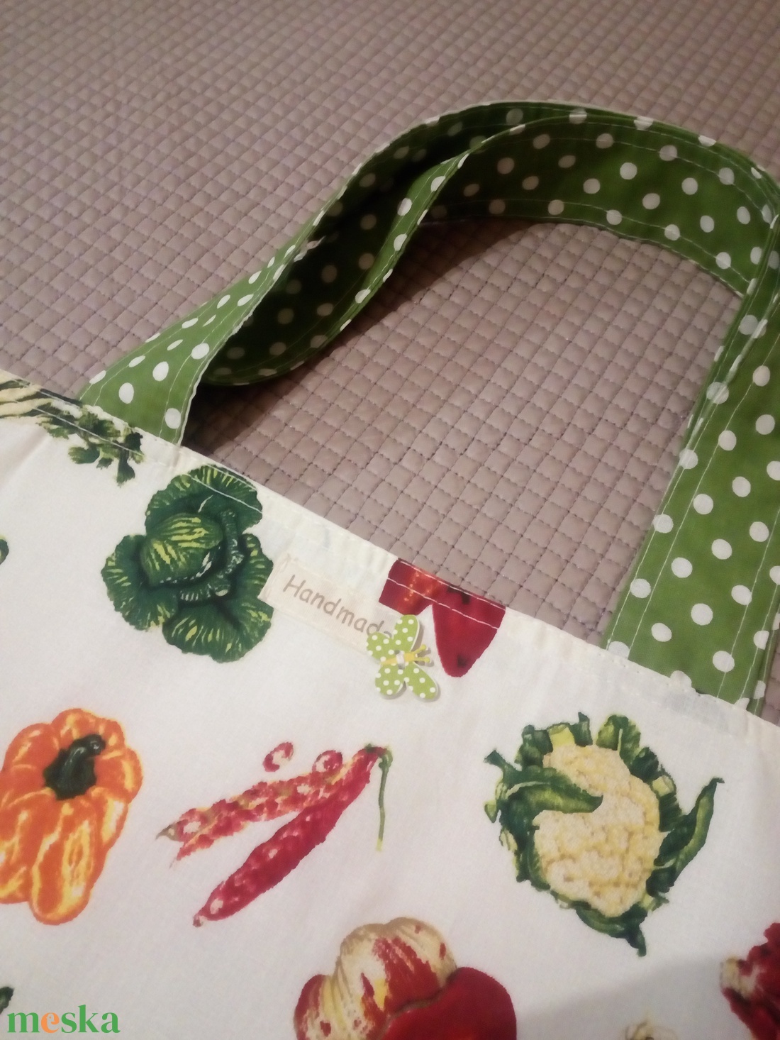 Zöldség mintás textil bevásárló szatyor - táska & tok - bevásárlás & shopper táska - shopper, textiltáska, szatyor - Meska.hu Zöldség mintás textil bevásárló szatyor - táska & tok - bevásárlás & shopper táska - shopper, textiltáska, szatyor - Meska.hu