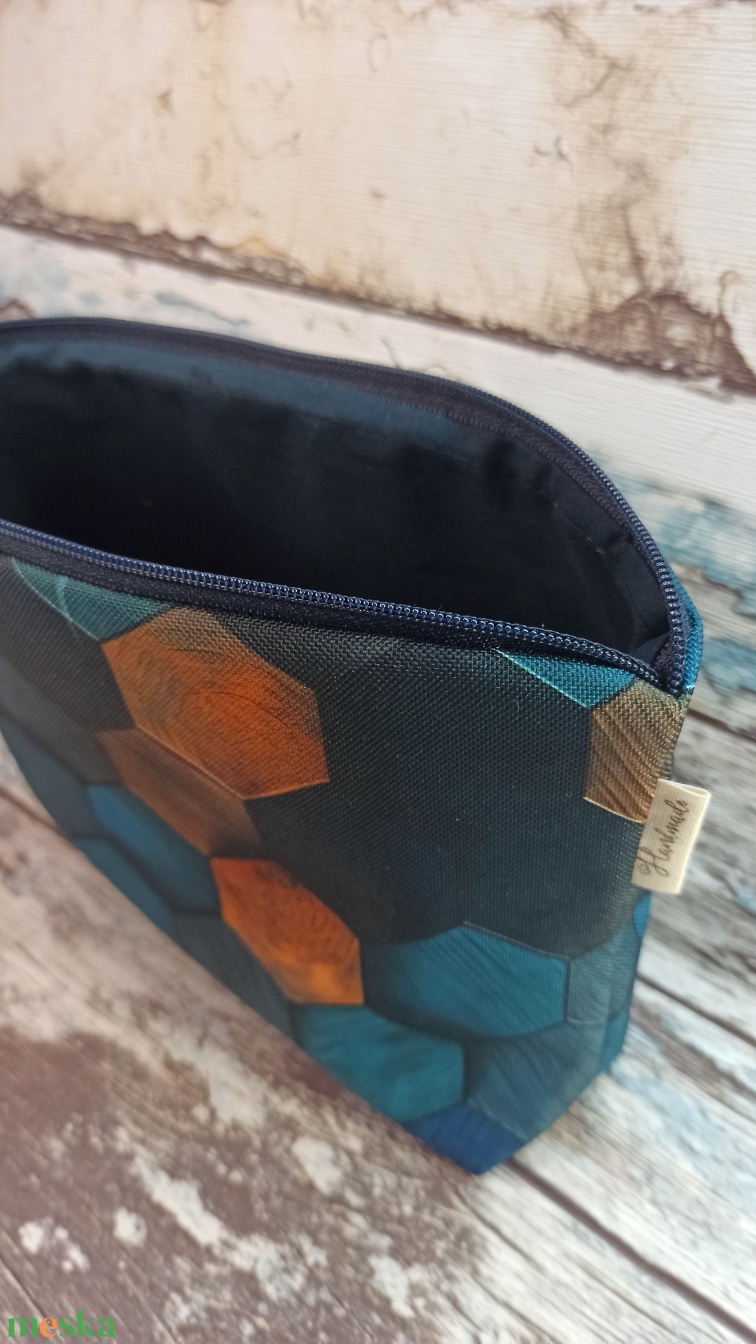 Mozaik mintás neszeszer szett  - szépségápolás - arcápolás - smink kellék - Meska.hu