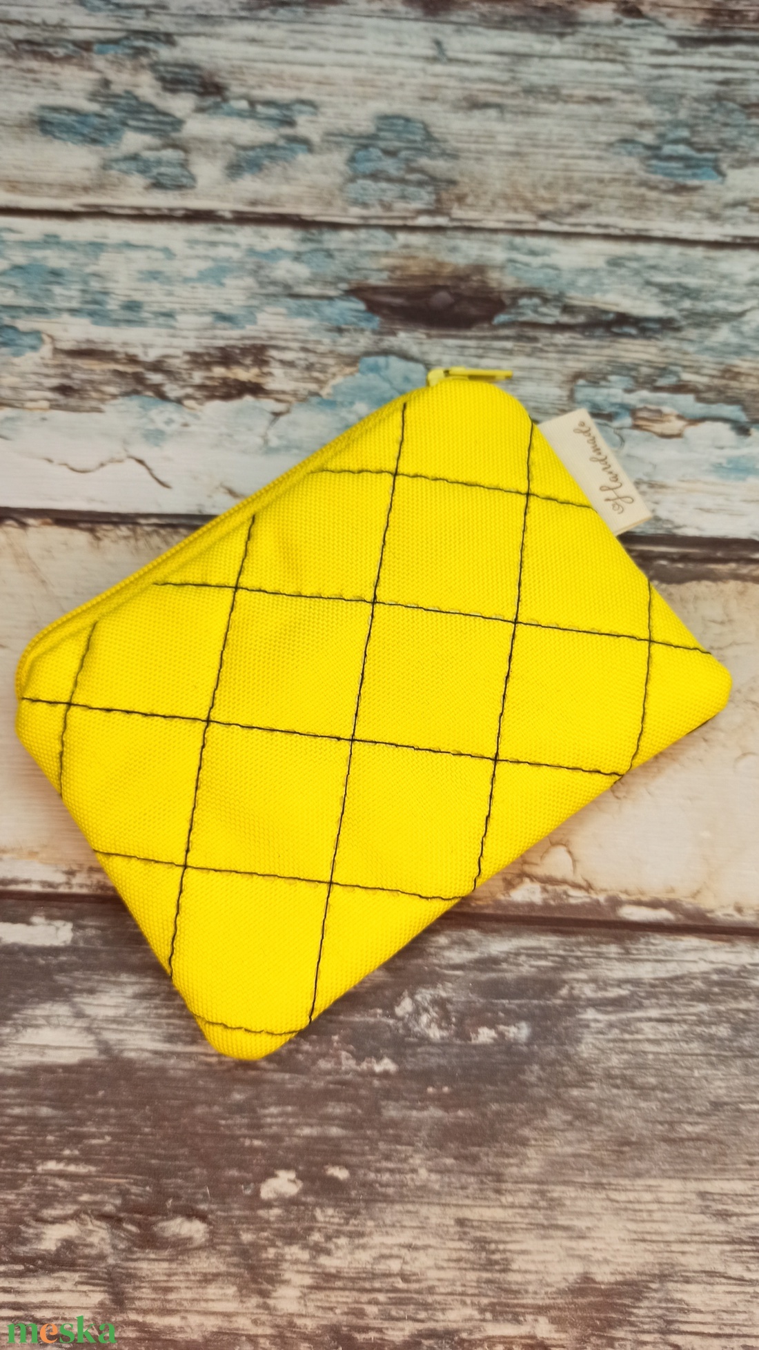 Citrom sárga neszeszer szett  - szépségápolás - arcápolás - smink kellék - Meska.hu