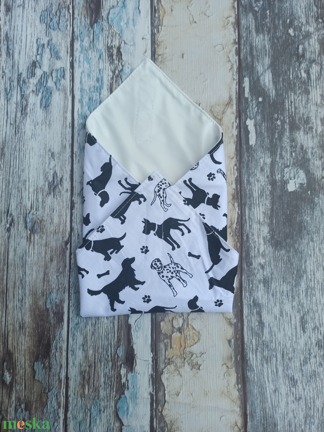 Kutyás újra szalvéta  - táska & tok - uzsonna- & ebéd tartó - szendvics csomagoló - Meska.hu