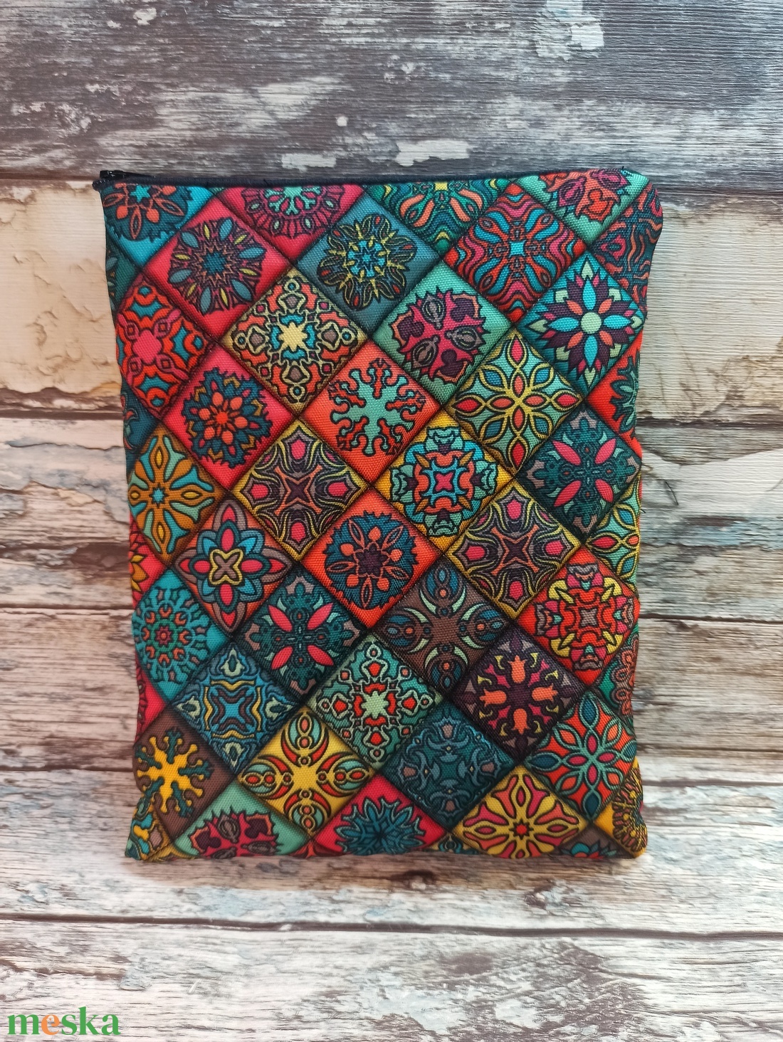 Mozaik mintás könyv tok tablet tok ebook tok  - táska & tok - ebook & tablet tok - Meska.hu