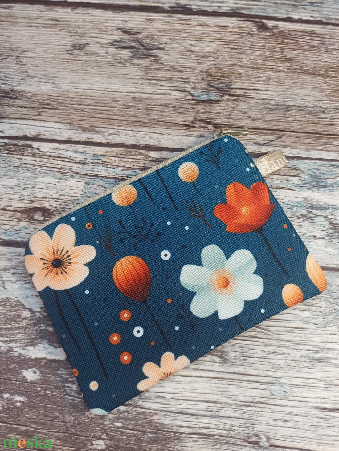 Virág mintás neszeszer szett  - otthon & életmód - tárolás & rendszerezés - zsebkendőtartó - Meska.hu