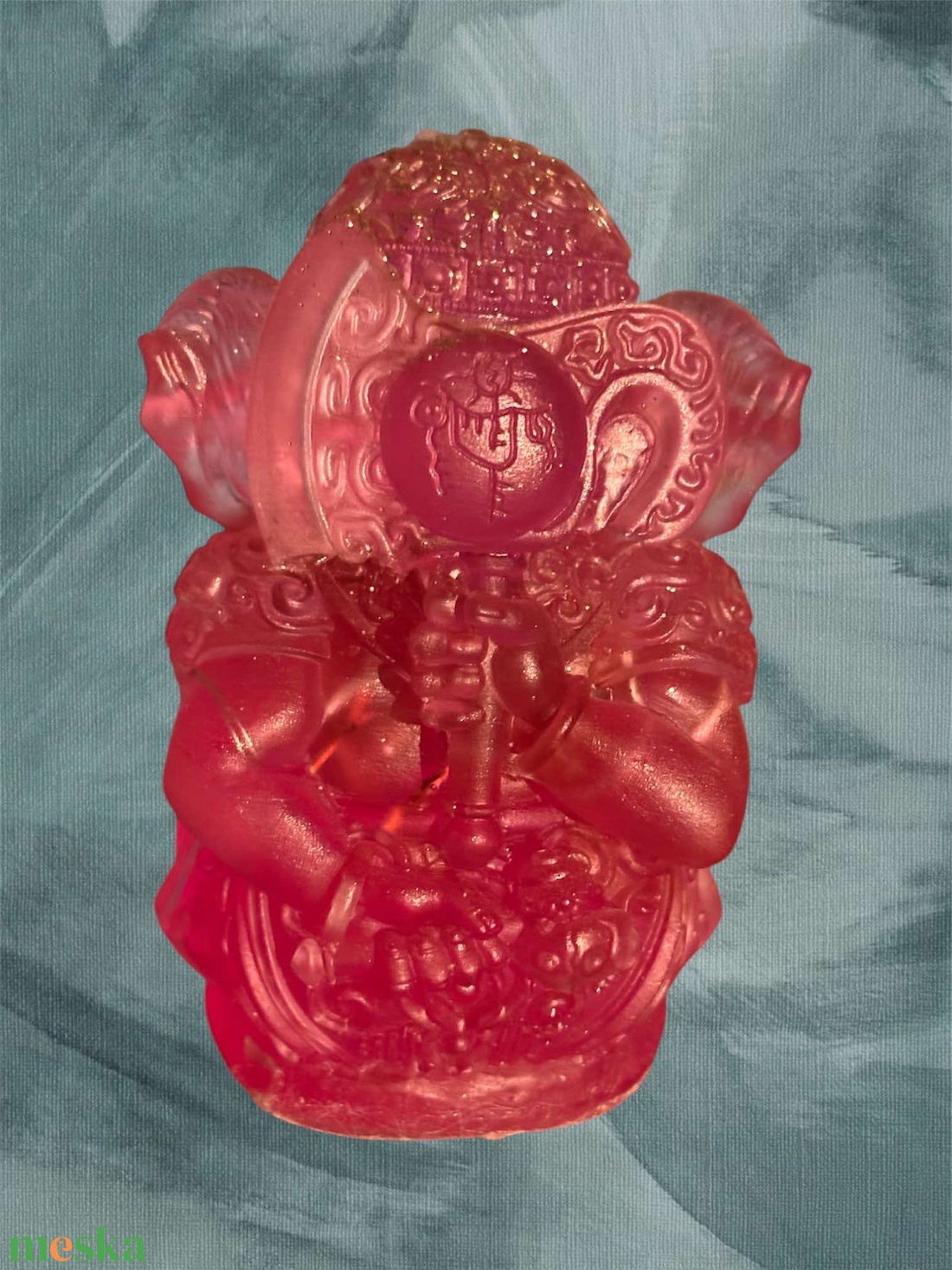 Pink színű fényfüzéres Ganésa elefánt szobor - otthon & életmód - dekoráció - dísztárgy - Meska.hu Pink színű fényfüzéres Ganésa elefánt szobor - otthon & életmód - dekoráció - dísztárgy - Meska.hu