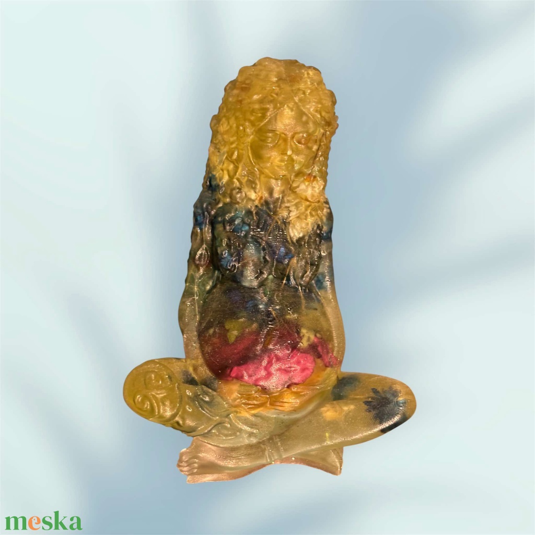 Vegyes szárazvirágos Gaia szoborok - otthon & életmód - dekoráció - dísztárgy - Meska.hu