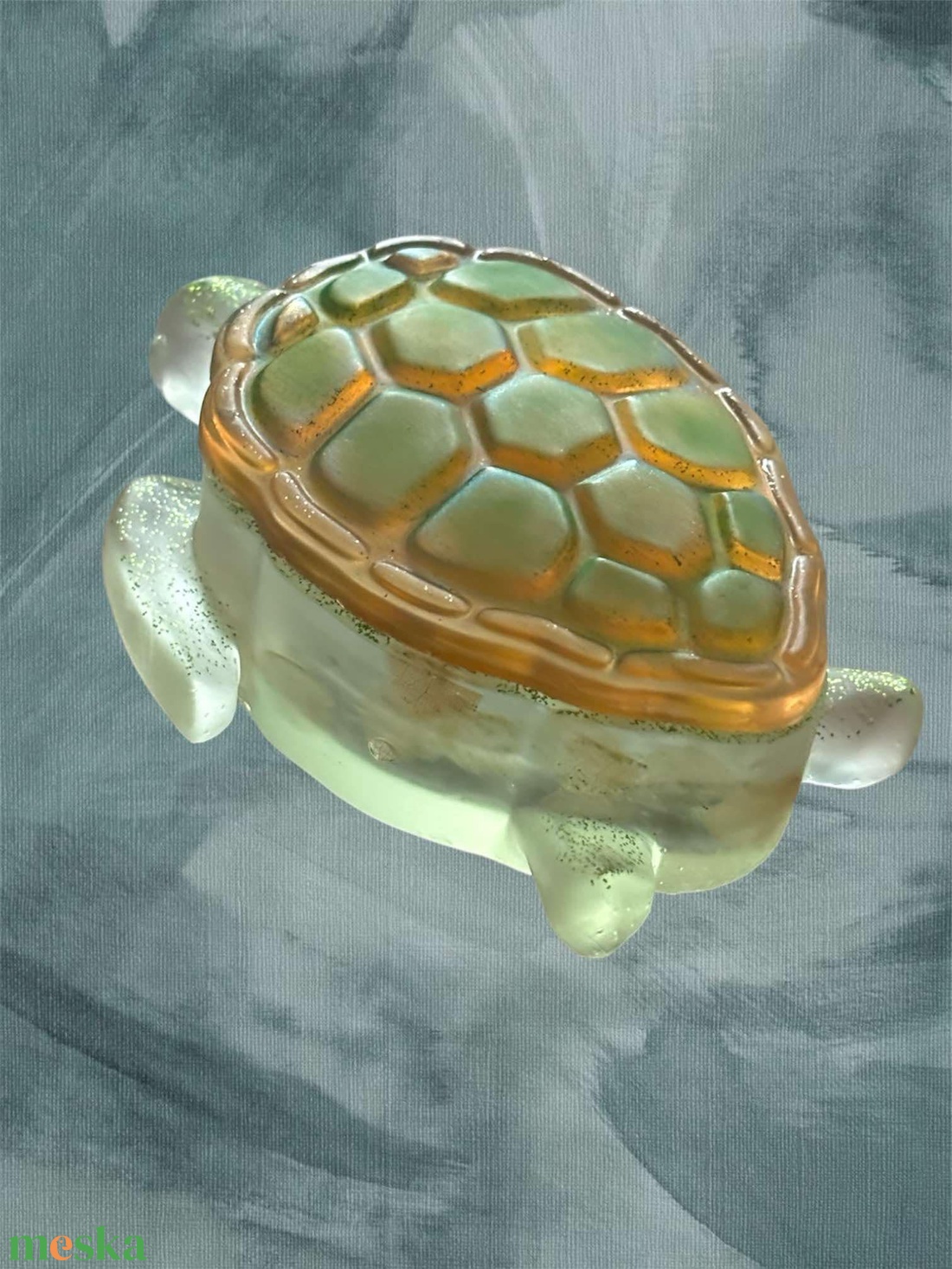 Teknősbéka ékszertartó - ékszer - ékszertartó - ékszerdoboz - Meska.hu