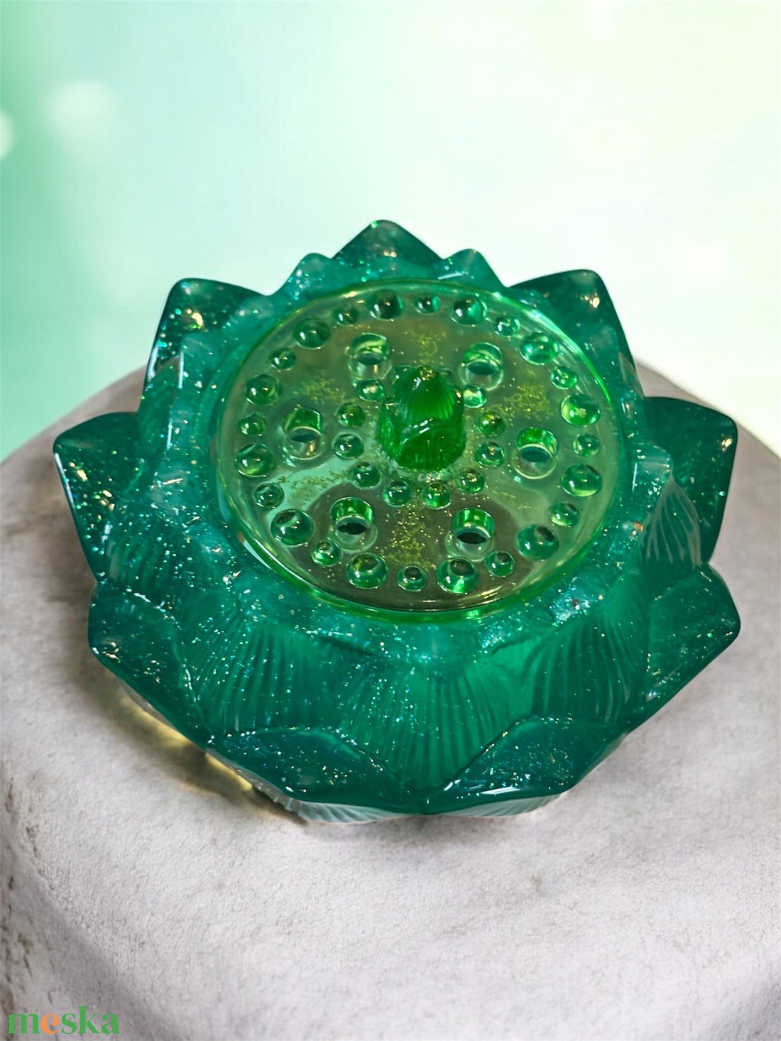 Lótusz füstölő - otthon & életmód - dekoráció - spiritualitás - füstölő és füstölőtartó - Meska.hu