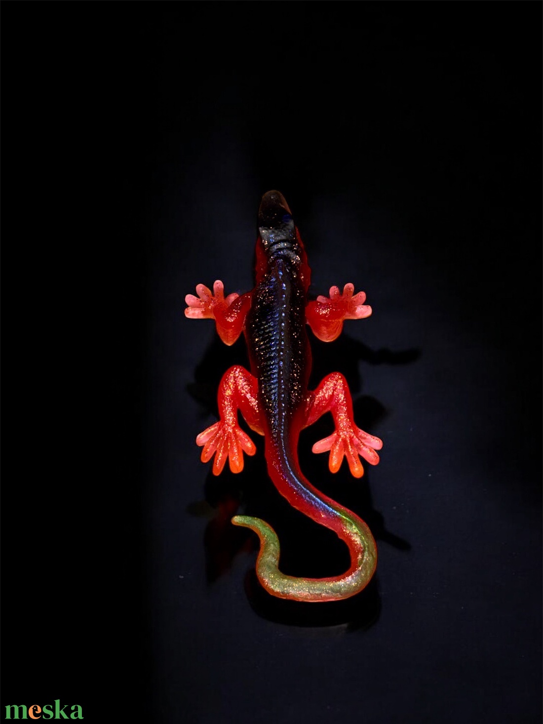 Különleges gyík szobor 2. - otthon & életmód - dekoráció - dísztárgy - Meska.hu