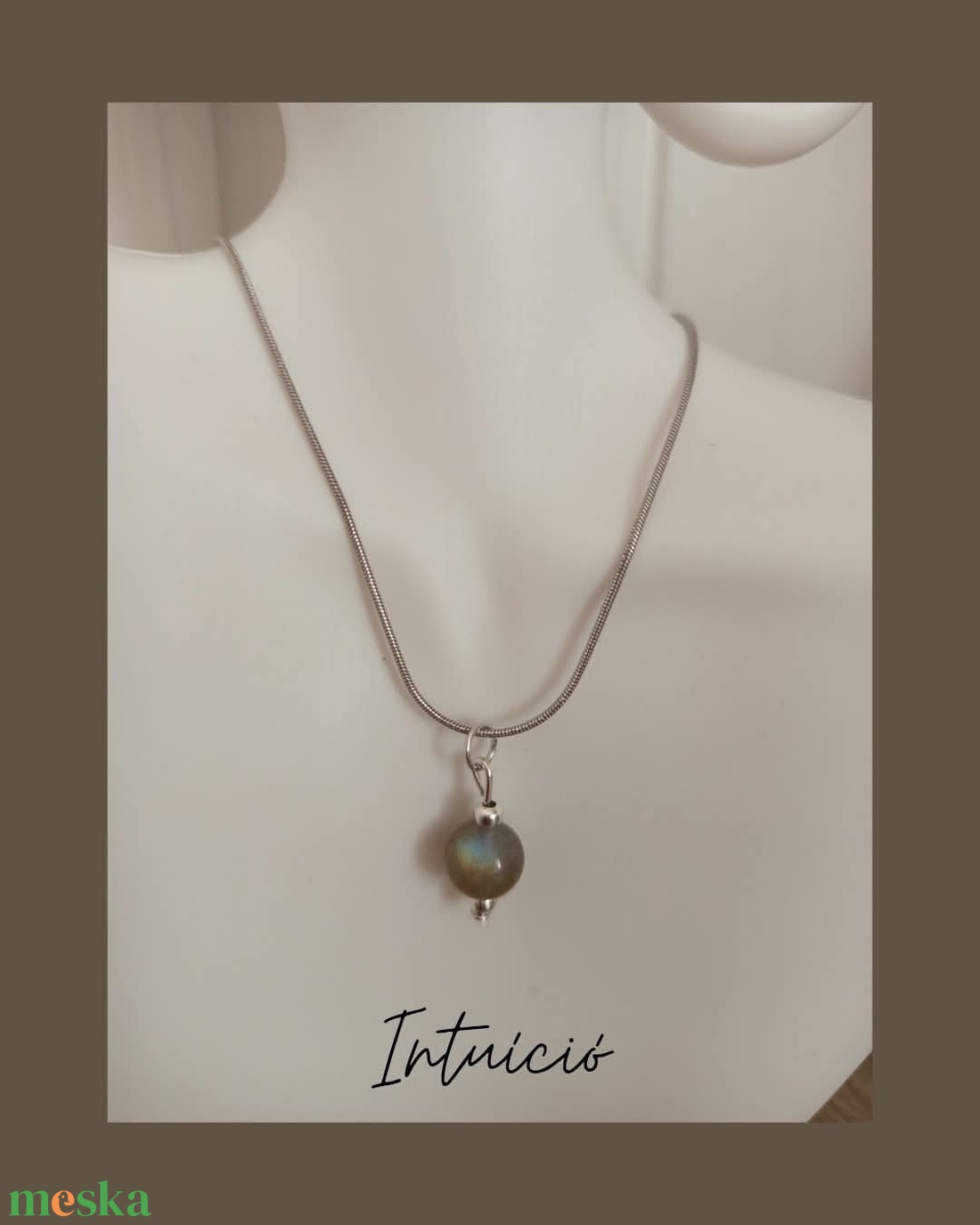 Intuíció nyaklánc - ékszer - nyaklánc - medál - Meska.hu